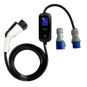 เครื่องชาร์จรถยนต์ไฟฟ้าแบบพกพา 7KW ชนิดที่ 1/ ชนิดที่ 2/ GBT/ Nacs/ CHAdeMo 16A/32A สถานีชาร์จรถยนต์ไฟฟ้า AC <span class=keywords><strong>สาย</strong></span>ชาร์จ 5 เมตร แบบ OEM - Product Image 1