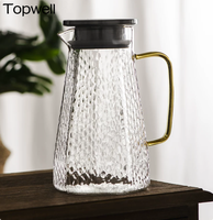 NOUVELLE PROMO CHAUDE : Ensemble théière et tasses arabes décoratives modernes pour la maison, 1500ml-2000ml, en promotion