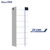 GB-L Deye tegangan tinggi, baterai LiFePO4 102.4V 4.09kWh dapat ditumpuk untuk cadangan rumah/toko 8kWh 16kWh 20kWh 24kWh