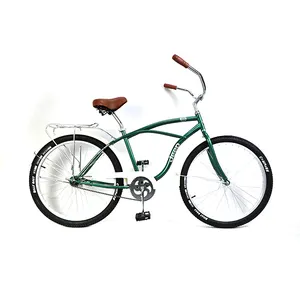 Низкая цена, 26 дюймов, стальная рама, горный велосипед, прогулочный велосипед, пляжный велосипед