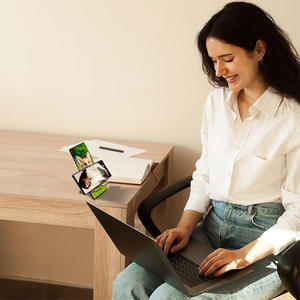 Soporte personalizado para teléfono fotográfico-Soporte perezoso de sublimación en blanco para escritorio, obsequio promocional, regalos personalizados - Product Image 3