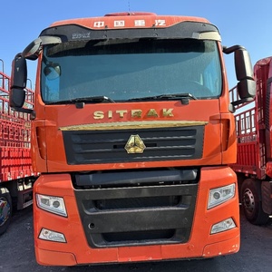 Sinotruk SITRAK G7 540hp nuovo camion a pianale pesante 8x4 12 ruote Euro6 carburante Diesel scatola ingranaggi veloce a sinistra recinzione per magazzino - Product Image 2