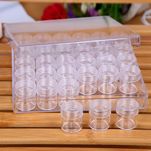 Transparent 12-Compartment Storage Box With Lid For Cosmetic And Medicine Organizing Home Use PP Material - Product Image 2
