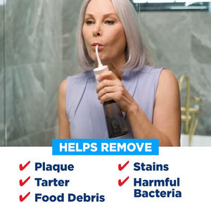 Hydropulseur dentaire sans fil étanche en forme de H avec 4 jets <span class=keywords><strong>d</strong></span>'<span class=keywords><strong>eau</strong></span> pour le <span class=keywords><strong>nettoyage</strong></span> <span class=keywords><strong>des</strong></span> <span class=keywords><strong>dents</strong></span> - Product Image 5