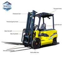 Chariot élévateur tout-terrain électrique 4x4 de 1,5 et 2 tonnes avec batterie lithium-ion – Vente en gros usine