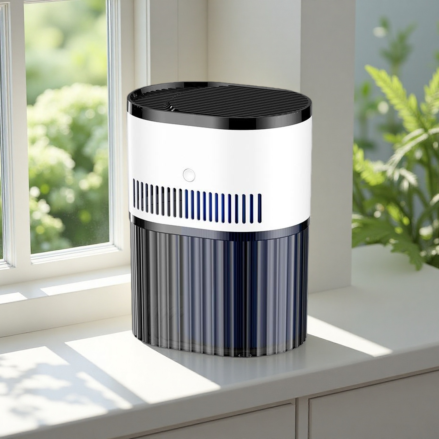 Mistless Evaporative Humidifier Smart Control Quiet Portable Air Moisturizing Machine for Home Bedroom Office