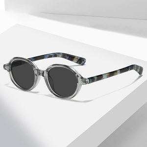 Gafas de Sol de Acetato Grueso de Diseño para Mujer 2025, Gafas de Sol Retro para Hombre, Gafas de Sol Ovaladas Vintage de Moda con Protección UV Polarizada - Product Image 3