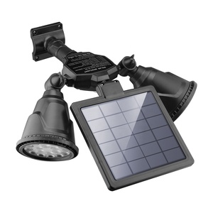 Lampes solaires de jardin paysager pour la maison, projecteur LED à piquet extérieur, étanche IP65, double température de couleur, détecteur de mouvement - Product Image 2