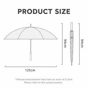Strong 60mph <b>Windproof</b> Parapluie Manual 125cm Diameter Large Carbon Fiber Lightweight 245g Custom Print Golf <b>Umbrella</b> With Logo - Product Image 3