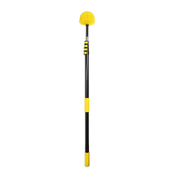 Brosse télescopique en plastique pour le nettoyage des plafonds - Conception légère