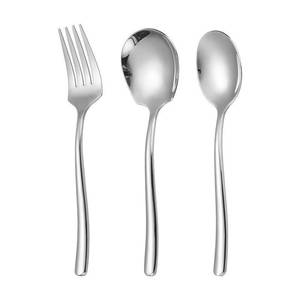 Ensemble de <span class=keywords><strong>couverts</strong></span> 32 pièces avec logo personnalisé, métal de haute qualité, meilleurs couteaux à steak en acier inoxydable 18/10, ensemble de <span class=keywords><strong>couverts</strong></span> modernes - Product Image 6