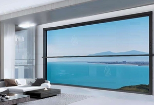 Tùy chỉnh nhiệt phá vỡ nhôm cố định cửa sổ với kính low-e thời tiết thời gian ngắn dẫn cho các tòa nhà thương mại - Product Image 3