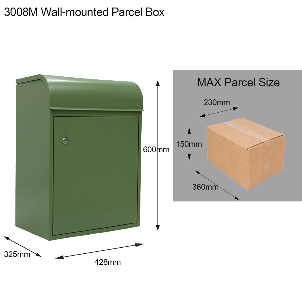 Boîte à colis moyenne 3008M
