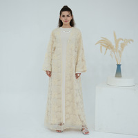 Cardigan élégant grande taille avec perles florales 3D, col en V, broderie en maille respirante de haute qualité pour robe de soirée ou de bureau pour femme