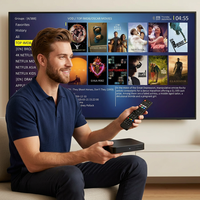 Boîtier TV intelligent Linux OTT de haute qualité, Full HD, décodeur numérique, double WIFI 2.4G 5G, boîte IPTV double WIFI