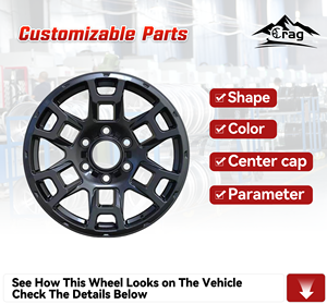 ล้อแม็<span class=keywords><strong>ก</strong></span>ซ์อัลลอยด์ฟอ<span class=keywords><strong>ร์</strong></span>จสำหรับรถยนต์นั่งส่วนบุคคล ดีไซน์ใหม่ ผลิตด้วยวิธี Flow Forming คุณภาพสูง สำหรับรถออฟโรด <span class=keywords><strong>ขอบ</strong></span>ล้อแบบ Beadlock ขนาด 22 24 26 28 นิ้ว สำหรับ <span class=keywords><strong>TRD</strong></span> - Product Image 6