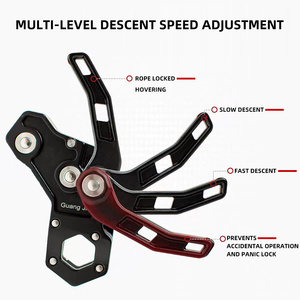 Thiết bị descender kiểm soát tốc độ chuyên nghiệp cho các hoạt động cứu hộ và truy cập dây - Product Image 3