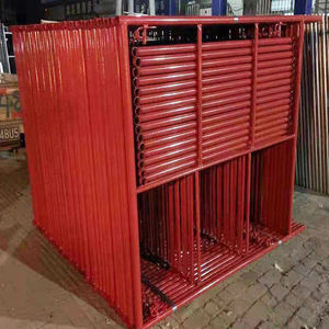 Offre Spéciale : Échafaudage Robuste en Acier Galvanisé, Cadre d'Échelle Pliante Portable, Système d'Échafaudage Stable et Résistant - Product Image 6