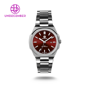 Montre à <span class=keywords><strong>quartz</strong></span> pour homme de luxe en acier inoxydable 304 résistante à l'eau 5ATM de Undecember Wholesale avec superluminescence - Product Image 6