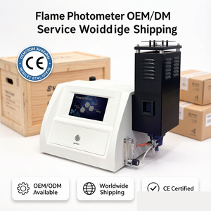 เครื่องวัดแสงเปลวไฟยูบู รุ่น FP ซีรีส์ หน้าจอสัมผัส 7 นิ้ว สำหรับวิเคราะห์ประจุไอออน K Na Li Ca Ba พร้อมระบบจุดไฟอัตโนมัติและปั๊มลมในตัว - Product Image 4