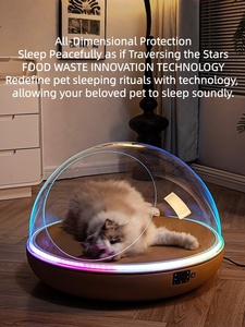 Smart <span class=keywords><strong>Cat</strong></span> <span class=keywords><strong>Bed</strong></span> Beheiztes Kühl katzen bett, Luxus Smart <span class=keywords><strong>Cat</strong></span> House mit Temperature in stellung - Product Image 3