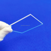Plaque et feuille de quartz optique transparent personnalisées GLS, disque de quartz CNC avec revêtement antireflet pour l'industrie optique et semi-conductrice