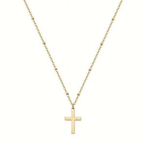 Nouveauté 2025 – Collier ras-du-cou religieux en or et argent pour femme avec pendentif croix – Vente en gros usine à prix abordable - Product Image 2