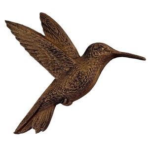 Décoration murale en résine en forme d'oiseau, style rétro, emballage individuel - Product Image 5