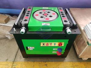 Máquina Dobladora de Barras de Acero Hidráulica Eléctrica Automática Económica para Acero Inoxidable y Acero al Carbono de 12 mm/16 mm/25 mm - Product Image 3