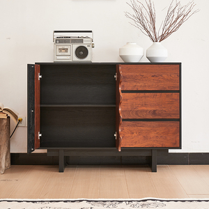 Great Quality Eco-Friendly Antique Solid Wood Multi-function <b>Sideboard</b> Living Room <b>Storage</b> Cabinet With 1 Year Warranty K102 - Product Image 4