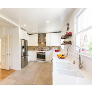 Armoire de <span class=keywords><strong>cuisine</strong></span> en laque brillante, armoire de <span class=keywords><strong>cuisine</strong></span> avec Long comptoir - Product Image 3