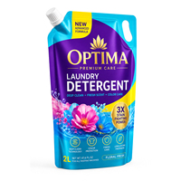 Sachet universel épais à bec verseur avec poignée pour lessive liquide, recharge, pochette verticale, logo personnalisé, FDA REACH TUV