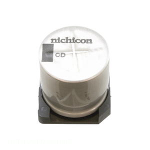 ตัวเก็บประจุแบบติดผิว (Surface Mount Capacitor) ยี่ห้อ Manufacturer Channel รุ่น CAP ALUM 1000UF 20% 35V SMD 1000 uF UCD1V102MNJ1MS - Product Image 1