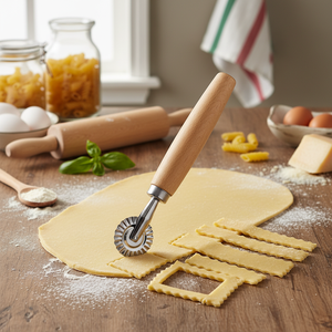 Ruota tagliapasta linea Sybaris 144-strumento essenziale confezionato per la preparazione della Pasta - Product Image 3