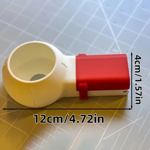 Drill Bit Dust Collector Reusable ABS Material With <b>Guide</b> For <b>Drilling</b> Debris Collection And Cleanup - Product Image 3