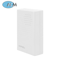 Dingdong-sistema de Control de acceso, timbre de puerta con cable de bienvenida, DC 12V, color blanco, para la Oficina y el hogar