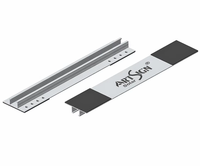 ARTSIGN Rails solaires courts pour panneaux photovoltaïques, installation facile, système de montage de panneaux solaires en aluminium
