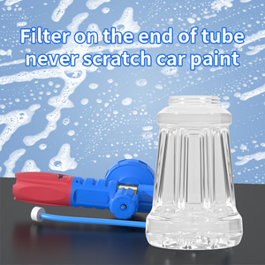 Pulverizador de nieve manual de alta presión de 1000ml con forma de abanico ajustable para limpieza de coches - Product Image 4