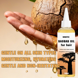 Aceite de Baobab para el Cuidado del Cabello OEM/ODM, Suero con Múltiples Ingredientes, Aceite Natural para el Crecimiento del Cabello, Marca Privada para Mujeres Negras - Product Image 3
