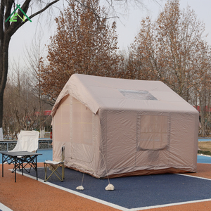 Tente gonflable portable 7,5 m² quatre saisons, double couche, en tissu Oxford imperméable, installation facile, pour le glamping et le <span class=keywords><strong>camping</strong></span> en voiture sur route - Product Image 1