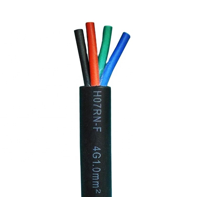 Flexible Rubber Cable H05RR-F 2G 3G 0.75MM-1.5MM SAA Standard EPR Insulation CPE Sheath