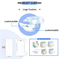 Couches-culottes jetables imprimées Evernice pour bébés avec protection 3D anti-fuites et absorption de surface sèche - Vente en gros