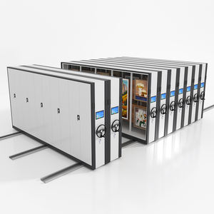 High Density Steel Mobile Shelving for <strong>Library</strong> School and Government Metal Mobile Shelving Office Furniture Metal Filing <strong>Cabinet</strong> - Product Image 4