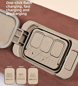 Sunnyfeel pliable PVC Camping en plein air Portable <span class=keywords><strong>matelas</strong></span> pneumatique surélevé pour sol dormir maison tente automatique lit gonflable - Product Image 5