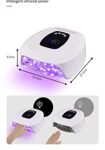 2024 Neuerscheinung 108W Pro Cure Kabelloses Dual-Licht Wiederaufladbares Schnurloses UV-LED-Gel-Trockner Nagellampe für Salon-Maniküre - Product Image 2