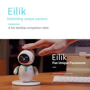 Hot Bán Màu Xanh Eilik Emo Đồ Chơi Tương Tác <span class=keywords><strong>Robot</strong></span>, Một Dễ Thương Thông Minh Đồng Hành Của Vật Nuôi <span class=keywords><strong>Robot</strong></span> - Product Image 3