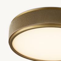 Plafonnier LED encastré en acier au design nordique, éclairage moderne rond en verre pour chambre, salon, cuisine, usine