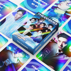 124 Tarjetas Fotográficas Lomo KPOP con Efecto Láser, The Cosmic <span class=keywords><strong>Niki</strong></span> Jake Jay <span class=keywords><strong>Jungwon</strong></span> Sunoo Sunghoon, Tarjetas Coleccionables Brillantes de Ídolos - Product Image 2
