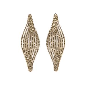 Pendientes de Botón Finos YXQ E50 de Acero Inoxidable con Color Dorado, Diseño Elegante para Primavera/Verano - Product Image 1