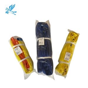Pékin Tianma 1-10t <span class=keywords><strong>jaune</strong></span> Polyester Web Sling 3T EN Standard 7:1 professionnel plat levage fronde en gros - Product Image 4